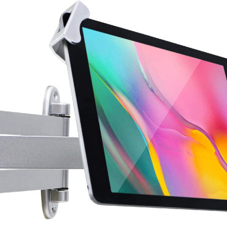 iPad Wall Mount  with Adjustable Arm Swivel & Anti Theft Security Lock For Ipad 10.9 inch