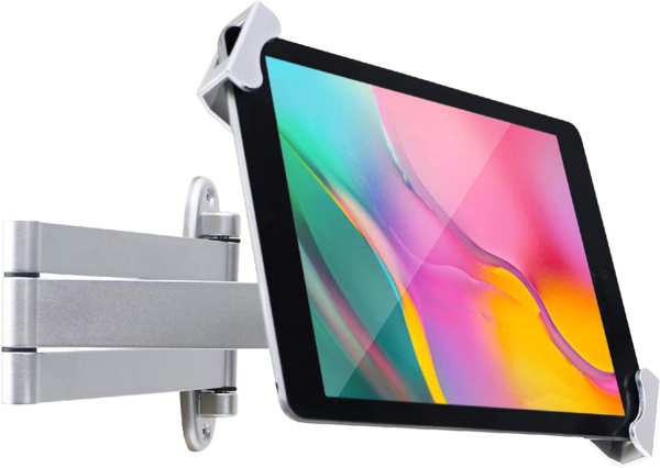 iPad Wall Mount  with Adjustable Arm Swivel & Anti Theft Security Lock For Ipad 10.9 inch